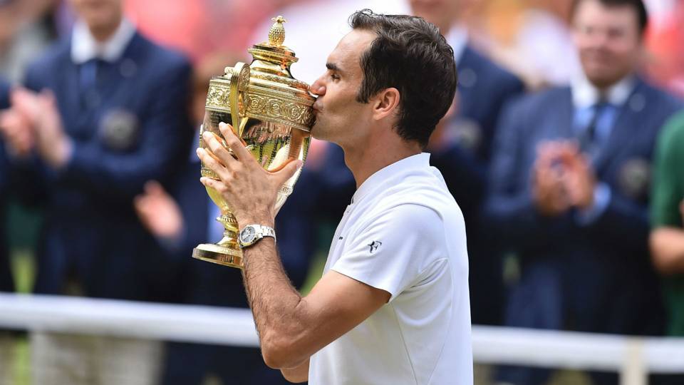 Federer Wins Record 8th Wimbledon and 19th Grand Slam, Murguruza wins First Wimbledon